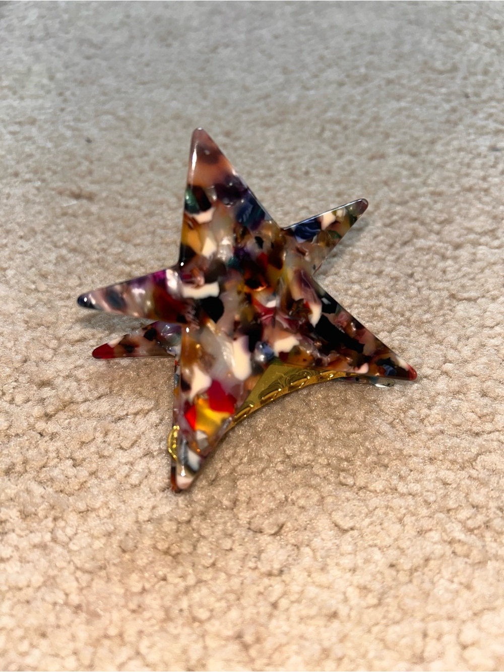 Altar'd State Multicolor Star Burst Hair Clip